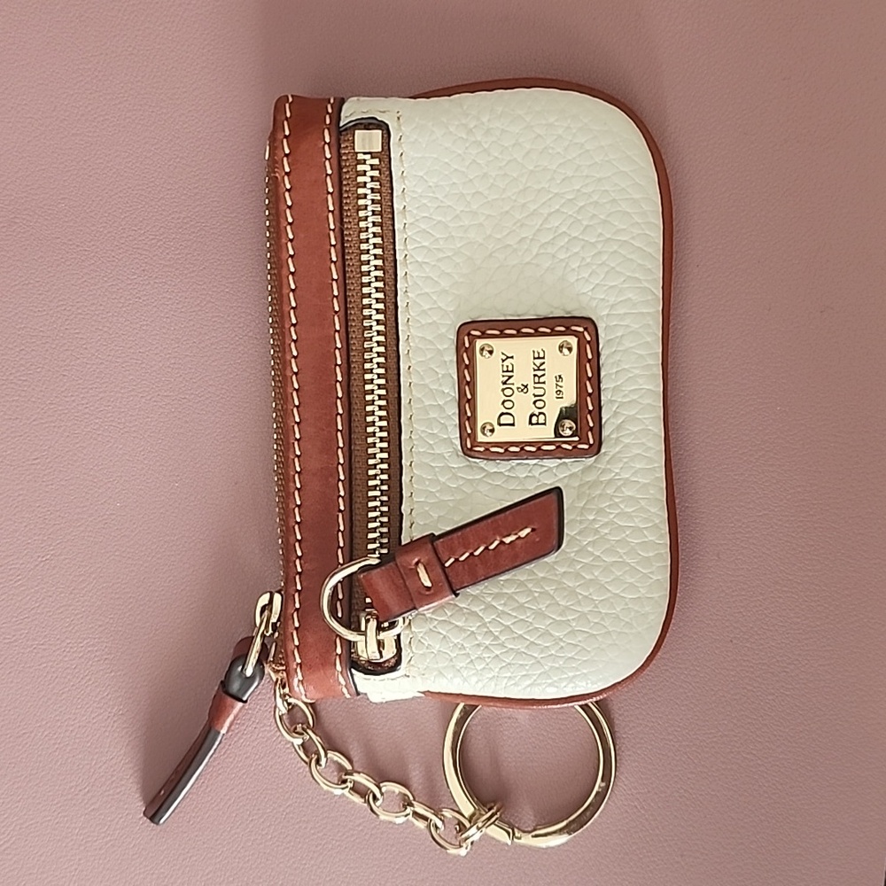 Dooney & Bourke Pebble Grain Coin Case